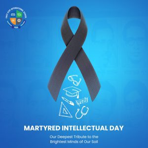 14 December, the Martyred Intellectuals’ day.